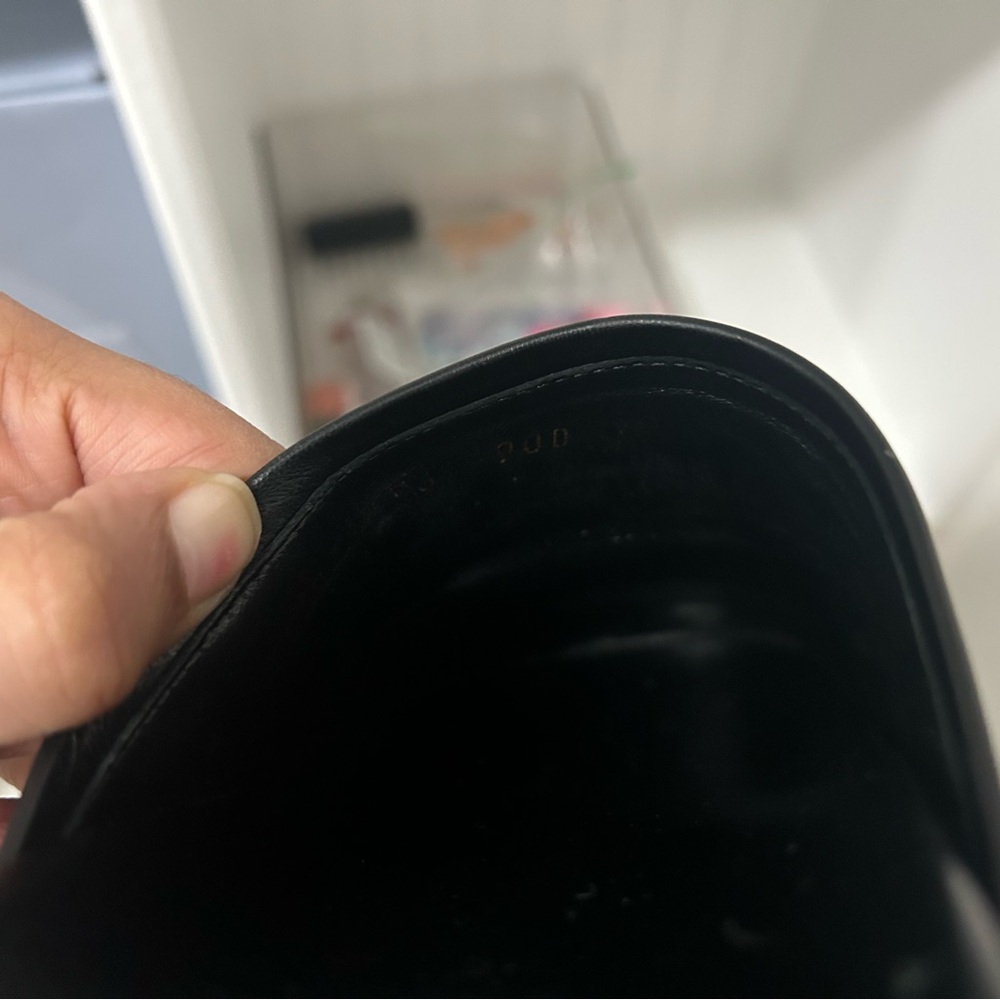 Gucci Black Leather Mules with Gold Horsebit - Picture 2 of 6